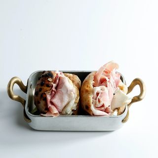 Muffolette prosciutto cotto"San Giovanni sel. Luna Calante",  2 pezzi