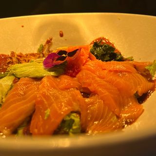 Spicy Jumbo Poké saumon