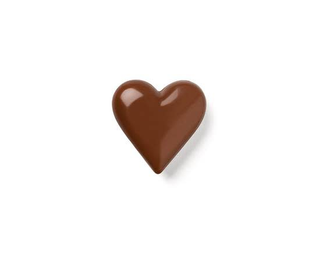 Coração Pequeno de Chocolate de Leite