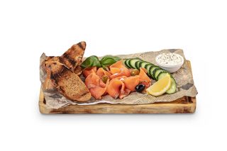 Закуска из семги 