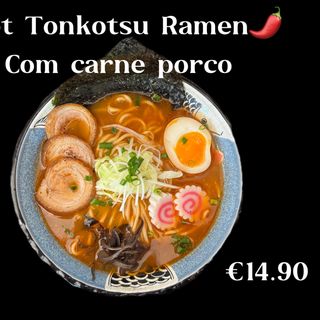 Hot Tonkotsu Ramen Porco