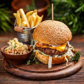 Burger Superking + Frites