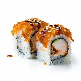 A13. Uramaki Pollo Frito (8 Uds.)