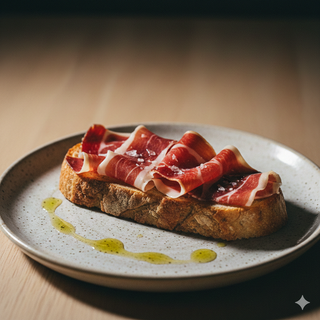 Tostada De Jamón Al Corte