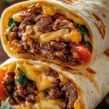 Beef shawarma without sausage
