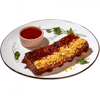 Томлені ребра-барбекю