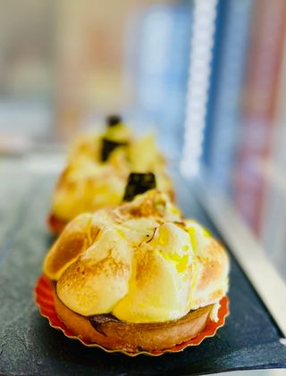 Merengue de limón con Chocolate