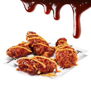 4 Alette Piccanti Glassate + salsa Spicy