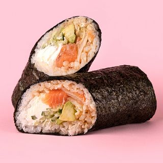 Суші-шаурма з сьомгою