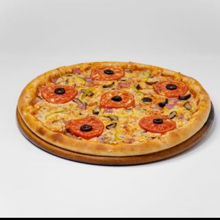 Ветчина с грибами