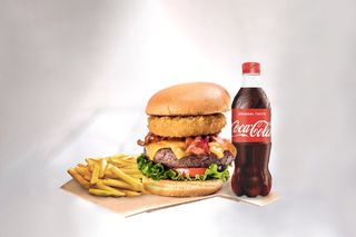 Legendary Combo offer per uno con Coca-Cola Bottiglia 450ml