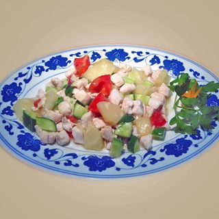 Pui cu ananas parfumat