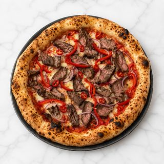 Pizza Szechuan - ljuto velika