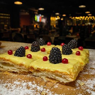 Sfoglia dolce e crema pasticcera