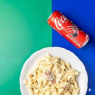 Pasta Carbonara + Coca Cola 330ml