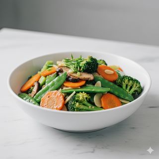 186 - Tre verdure miste saltate 地三鲜