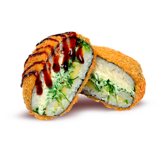 Суші-бургер з чукою