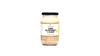 Żurek na kiełbasie z jajkiem 900ml