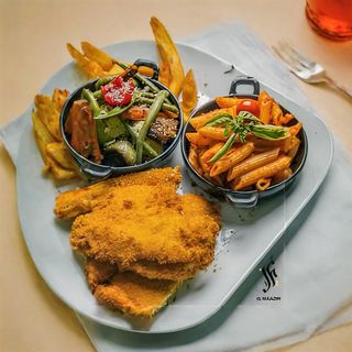 Plat Escalope Panée