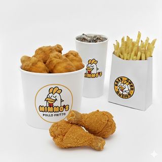 Pollo fritto - 8 pezzi menu
