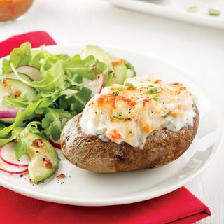 Shrimp Stuffed Potato