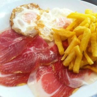 Plato Combinado De Jamón Serrano
