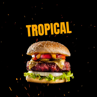 Hambúrguer Tropical