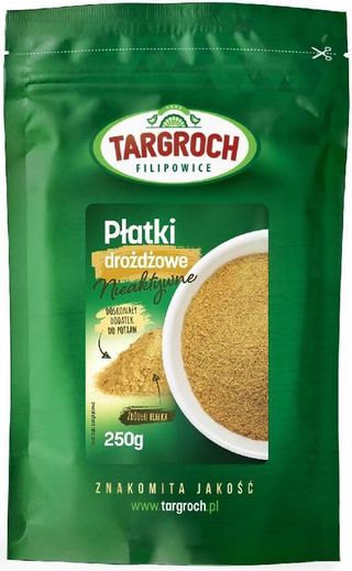 Płatki drożdżowe nieaktywne 250g Targroch