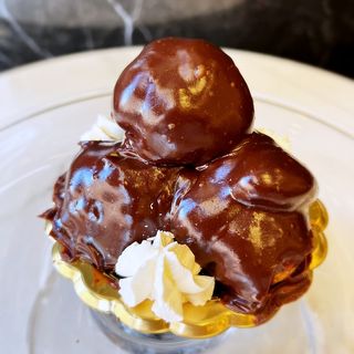 Profiteroles monoporzione