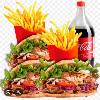 Menú Kebabs (3 Uds.) Y Refresco (2 Lt.)