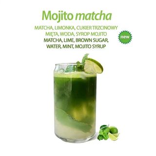 Mojito matcha can