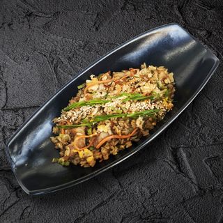 Рис смажений з куркою