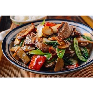 Oyster Pork with Vegetables