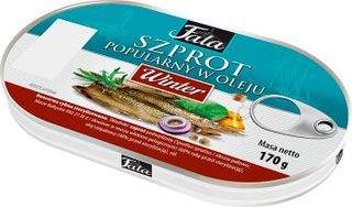 Szprot popularny w oleju Fala. 0.17кг