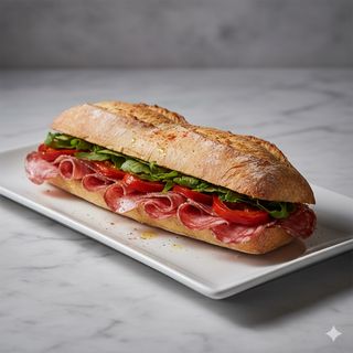 Bocadillo de salami