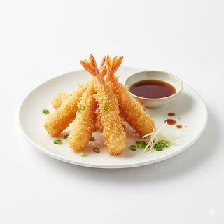 Crevettes tempura 6p