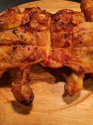 Pollo intero alla griglia - allevato a terra
