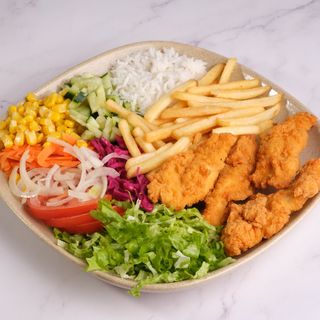 Crispy Chicken Prato