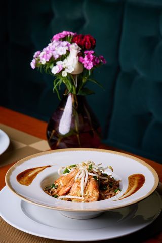 Pad see ew cu creveti tiger