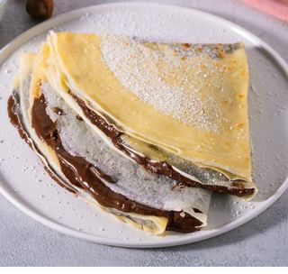 Crêpes con Nutella