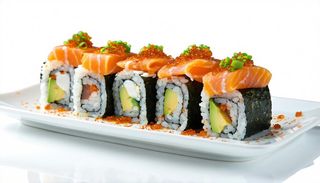 Uramaki Venere salmone piccante