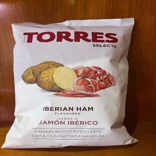 Patatas Fritas Premium Jamón Ibérico Torres Selecta (150 G.)