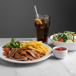 Menú doner plato
