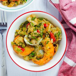 Seafood Okra Soup