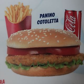 Menù panino cotoletta 