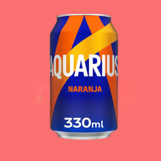 Aquarius Naranja lata 330ml.