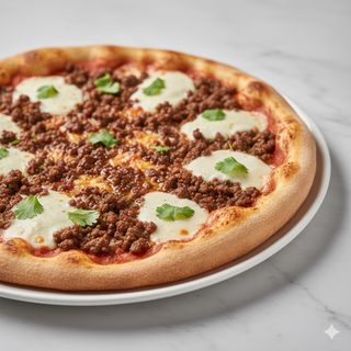 Pizza De Carne Picada