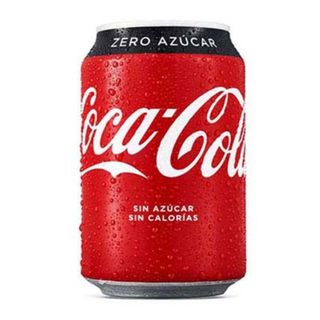 Coca Cola Zero Lata.