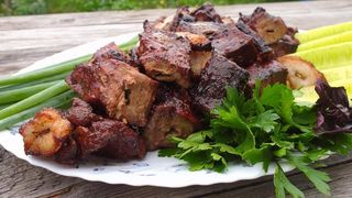 Печень в курдюке