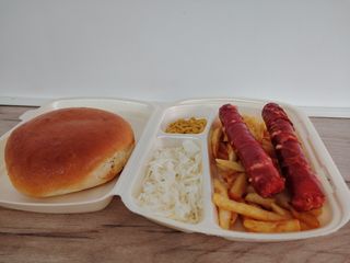 Komplet obrok - Kobasica sa kačkavaljem